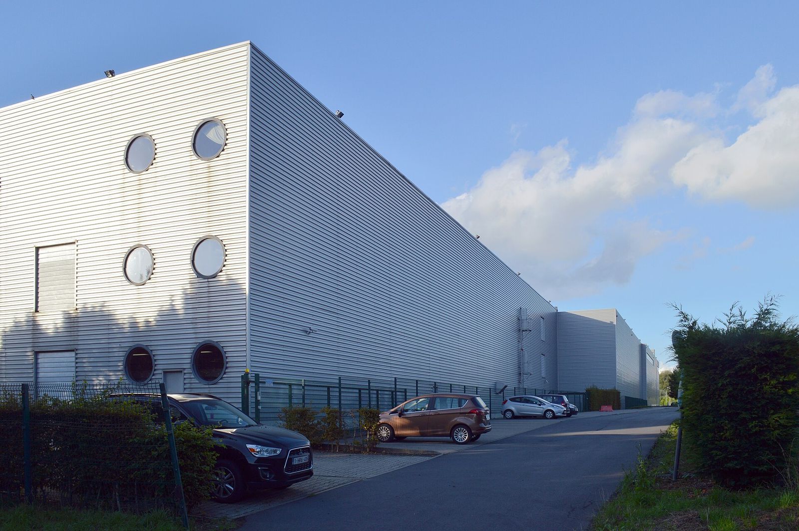 Modern logistics distribution centre